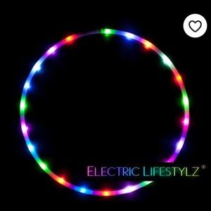 LED Hula Hoop Cotton Candy